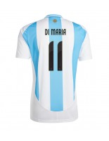 Argentiina Angel Di Maria #11 Kotipaita Copa America 2024 Lyhythihainen
